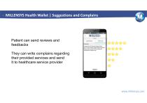 MILLENSYS Health Walle Patient Engagement Mobile Application www.millensys.com For virtual hospitals and telemedicin-10