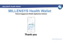 MILLENSYS Health Walle Patient Engagement Mobile Application www.millensys.com For virtual hospitals and telemedicin-12