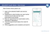 MILLENSYS Health Walle Patient Engagement Mobile Application www.millensys.com For virtual hospitals and telemedicin-7