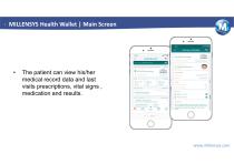 MILLENSYS Health Walle Patient Engagement Mobile Application www.millensys.com For virtual hospitals and telemedicin-9