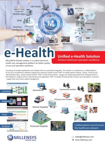 Unified e-health solution