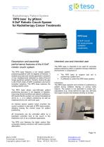 Radiotherapy Patient System   `RPS base` by gKteso 6 DoF Robotic Couch System   for Radiotherapy Cancer Treatments  -1