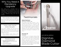 Dignitas Diamond Blade Ring Cutter Brochure