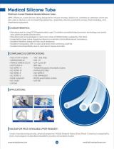 Specialized Medical Device Components : Platinum-Cured Medical Silicone Tubing and Custom Molded Implants-6