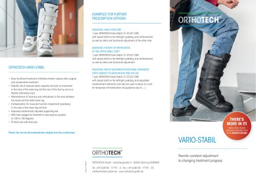 ORTHOTECH Vario-Stabil