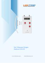 3in1 Ultrasonic Oxygen Analyzer LOA-02-1