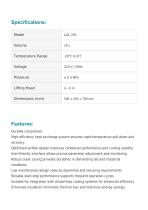 Air Cooled Chiller LAC-201-3