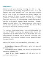 Benchtop Centrifuge-High Speed LLC-104-2