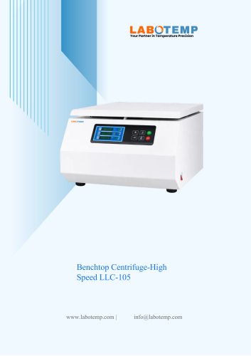 Benchtop Centrifuge-High Speed LLC-105