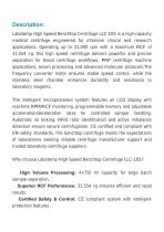 Benchtop Centrifuge-High Speed LLC-105-2