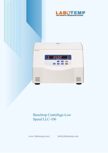 Benchtop Centrifuge-Low Speed LLC-106
