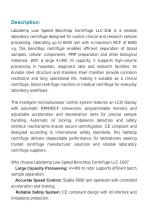 Benchtop Centrifuge-Low Speed LLC-106-2