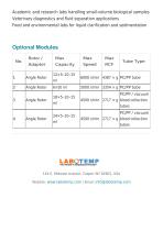 Benchtop Centrifuge-Low Speed LLC-108-5