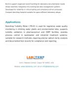 Benchtop Turbidity Meter LTM-01-4