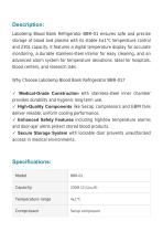 Blood Bank Refrigerator BBR-01-2