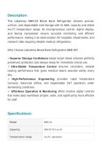 Blood Bank Refrigerator BBR-04-2