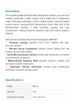 Blood Bank Refrigerator BBR-06-2