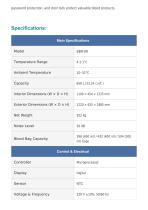 Blood Bank Refrigerator BBR-08-3