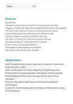 Blood Centrifuge Machine LLC-202-4