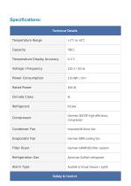 Chest Pharmacy Refrigerator PHR-24-3