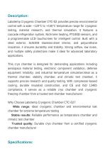 Cryogenic Chamber CTC-02-2