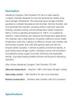 Cryogenic Chamber CTC-04-2