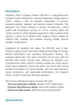 Cryogenic Freezer CRF-201-2