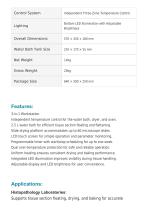 Histology Tissue Water Bath with Slide Dryer LTB-102-4