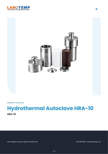 Hydrothermal Autoclave HRA-10