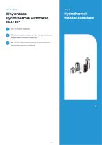 Hydrothermal Autoclave HRA-10-2