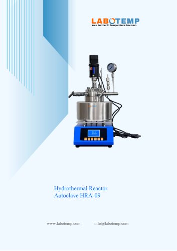 Hydrothermal Reactor Autoclave HRA-09