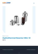 Hydrothermal Reactor HRA-12