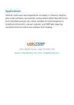 Industrail Water Chiller LIC-308-4
