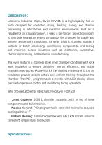 Industrial Drying Oven FOV-21-2