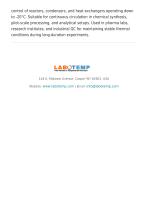 Industrial Water Chiller LIC-302-4