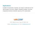 Laboratory And Deep Freezer LDF-02-4