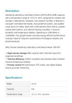 Laboratory And Deep Freezer LDF-05-2