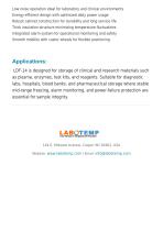 Laboratory And Deep Freezer LDF-14-5