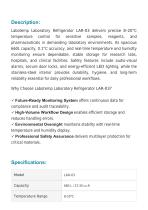 Laboratory Refrigerator LAR-03-2