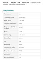 Low Temperature Refrigerated Circulating Bath LCB-101-3