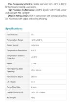 Low Temperature Refrigerated Circulating Bath LCB-102-3