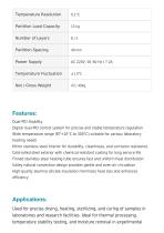 Natural Convection Drying oven FOV-14-4
