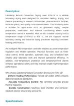 Natural Convection Drying oven FOV-15-2