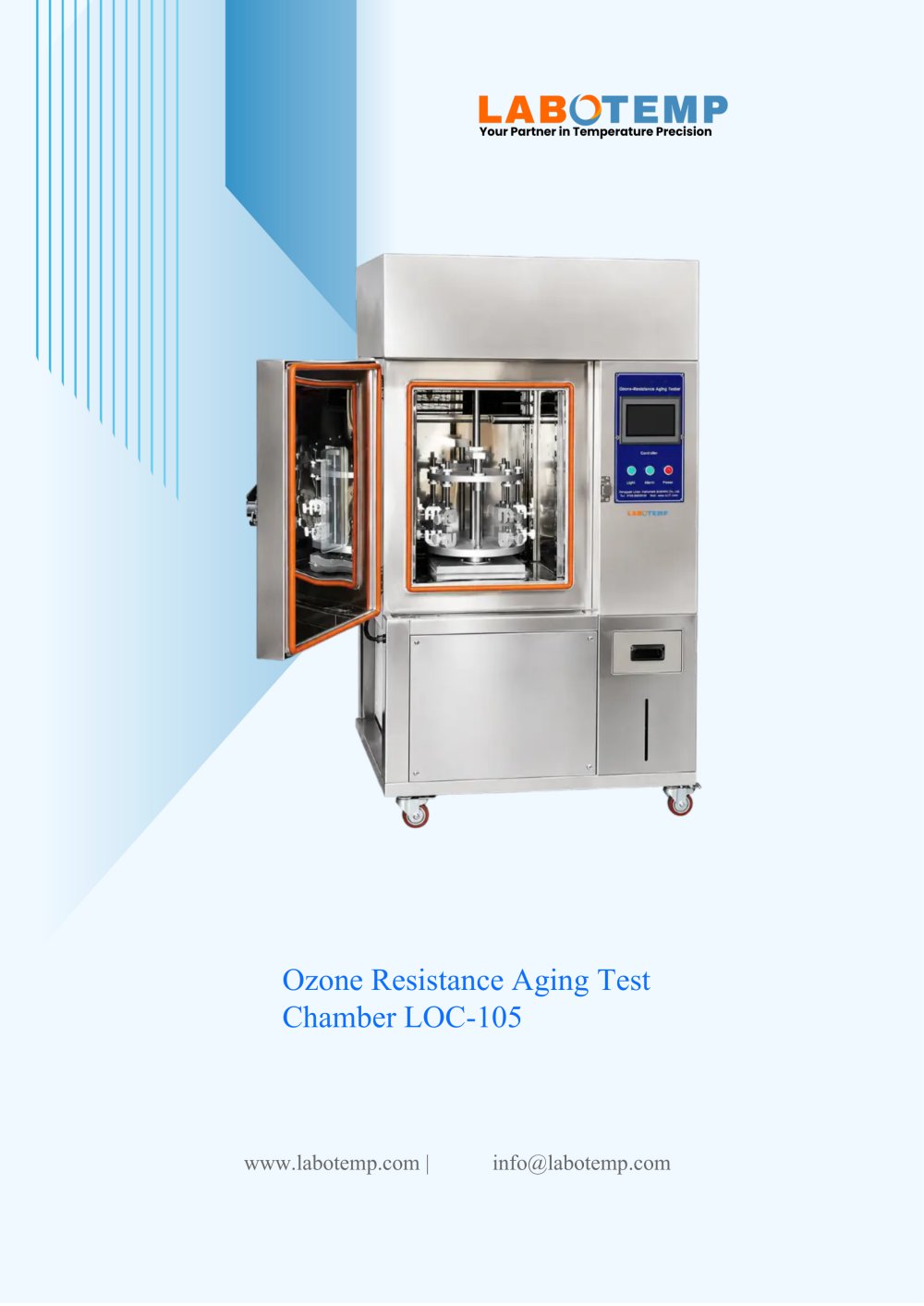 Ozone Resistance Aging Test Chamber LOC-105 - Labotemp Systems