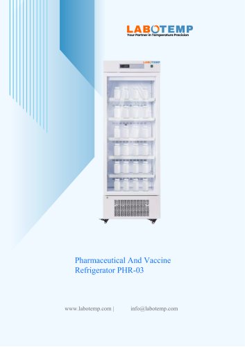 Pharmaceutical And Vaccine Refrigerator PHR-03