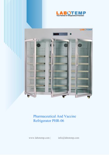 Pharmaceutical And Vaccine Refrigerator PHR-06