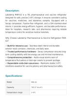 Pharmaceutical And Vaccine Refrigerator PHR-02-2
