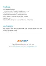 Pharmaceutical And Vaccine Refrigerator PHR-03-4