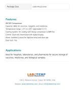 Pharmaceutical And Vaccine Refrigerator PHR-04-4
