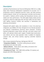Pharmaceutical And Vaccine Refrigerator PHR-10-2